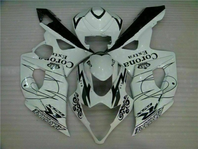 2005-2006 White Suzuki GSXR 1000 Full Fairing Kit Canada 2005-2006 White Suzuki GSXR 1000 Full Fairing Kit Canada