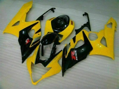 2005-2006 Yellow Black Suzuki GSXR 1000 Motorcycle Fairings & Bodywork Canada