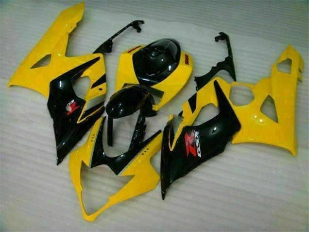 2005-2006 Yellow Black Suzuki GSXR 1000 Motorcycle Fairings & Bodywork Canada 2005-2006 Yellow Black Suzuki GSXR 1000 Motorcycle Fairings & Bodywork Canada