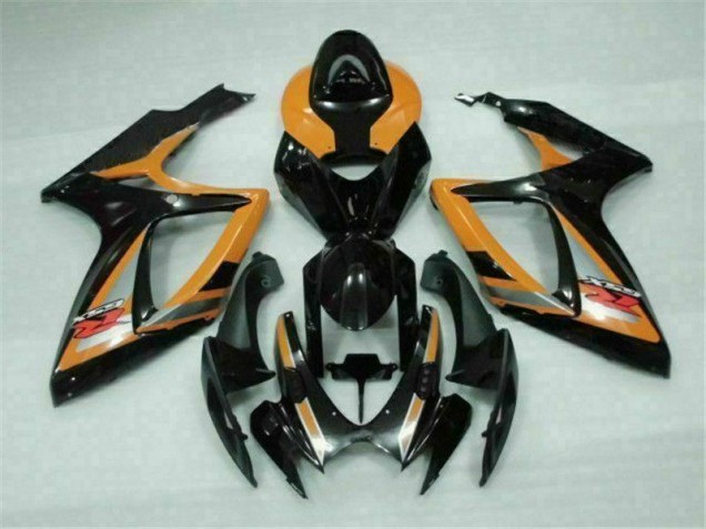 2006-2007 Black Orange Suzuki GSXR 600/750 Motorcycle Fairings Canada 2006-2007 Black Orange Suzuki GSXR 600/750 Motorcycle Fairings Canada