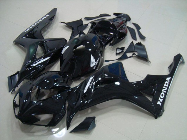 2006-2007 Black Silver Decals Honda CBR1000RR Motorcycle Fairings Canada 2006-2007 Black Silver Decals Honda CBR1000RR Motorcycle Fairings Canada