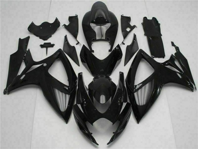 2006-2007 Black Suzuki GSXR 600/750 ABS Fairing Kits Canada 2006-2007 Black Suzuki GSXR 600/750 ABS Fairing Kits Canada