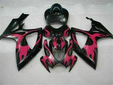 2006-2007 Black Suzuki GSXR 600/750 Motorcycle Fairings Canada