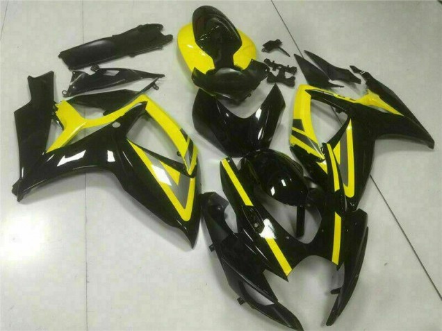 2006-2007 Black Suzuki GSXR 600/750 Full ABS Motorcycle Fairings Canada 2006-2007 Black Suzuki GSXR 600/750 Full ABS Motorcycle Fairings Canada