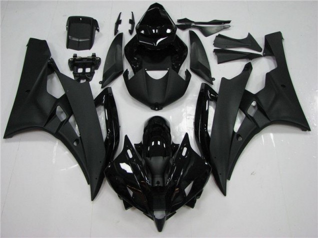 2006-2007 Black Yamaha YZF R6 ABS Motorcycle Fairings Canada