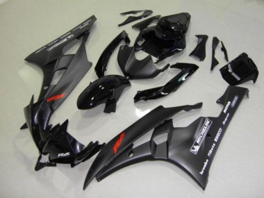 2006-2007 Black Yamaha YZF R6 Motorcycle Fairings Canada