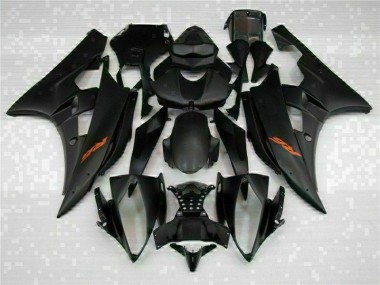 2006-2007 Black Yamaha YZF R6 Motorcycle Fairings & Plastics Canada