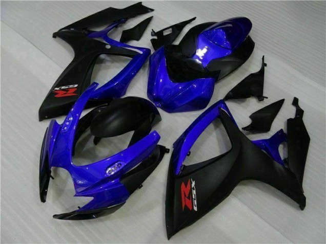 2006-2007 Blue Black Suzuki GSXR 600/750 ABS Fairing Kits Canada 2006-2007 Blue Black Suzuki GSXR 600/750 ABS Fairing Kits Canada