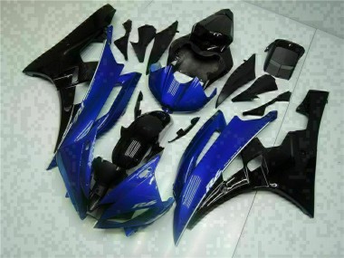 2006-2007 Blue Black Yamaha YZF R6 ABS Motorcycle Fairings Canada