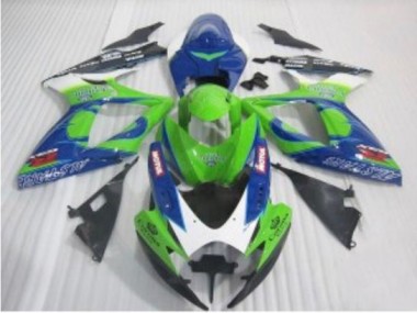 2006-2007 Blue Green Suzuki GSXR 600/750 Motorcycle Fairings Canada