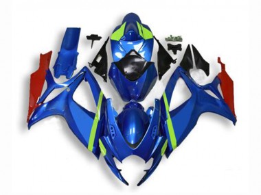 2006-2007 Blue Suzuki GSXR 600/750 Plastics Fairing Kits Canada