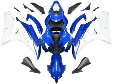 2006-2007 Blue White Yamaha YZF R6 Motorcycle Fairings Canada