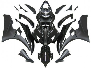 2006-2007 Contrast Black Yamaha YZF R6 Motorcycle Fairings Canada