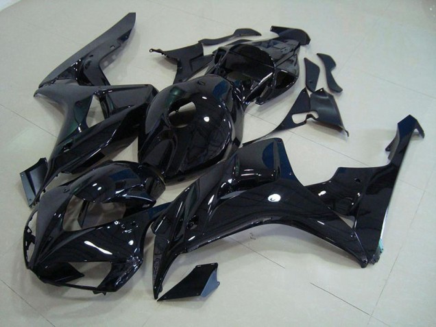 2006-2007 Glossy Black Honda CBR1000RR ABS Motorcycle Fairings Canada