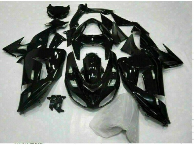 2006-2007 Glossy Black Kawasaki Ninja ZX10R Motorcycle Fairings Canada 2006-2007 Glossy Black Kawasaki Ninja ZX10R Motorcycle Fairings Canada