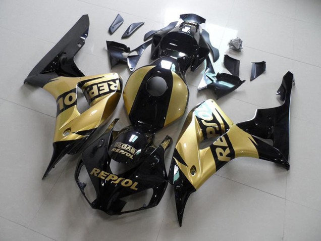 2006-2007 Gold Repsol Honda CBR1000RR Motorcycle Fairings Canada 2006-2007 Gold Repsol Honda CBR1000RR Motorcycle Fairings Canada