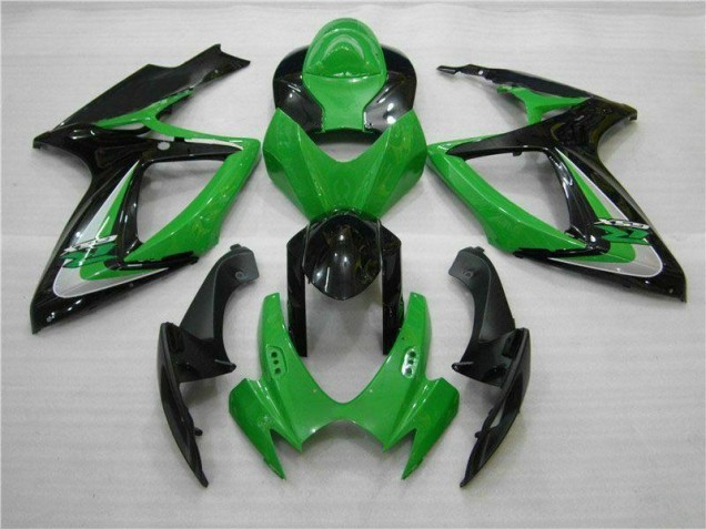 2006-2007 Green Suzuki GSXR 600/750 Motorcycle Fairings Canada 2006-2007 Green Suzuki GSXR 600/750 Motorcycle Fairings Canada