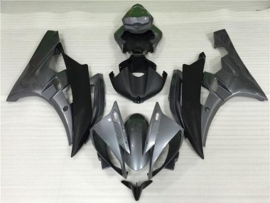2006-2007 Grey Black Yamaha YZF R6 Fairing Kit & Bodywork Canada