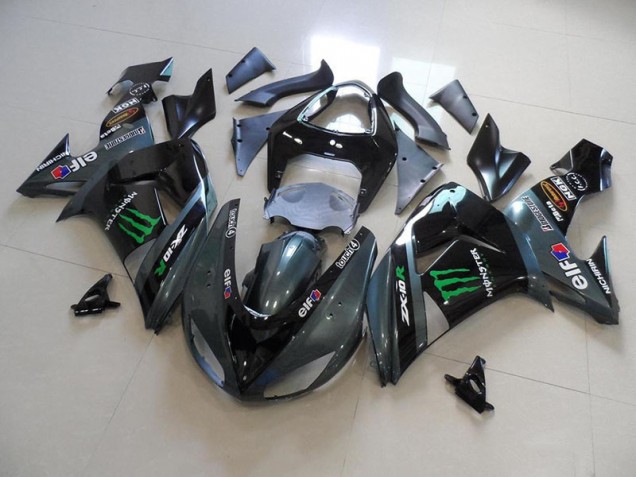 2006-2007 Grey Monster Kawasaki Ninja ZX10R Motorcycle Fairings Canada 2006-2007 Grey Monster Kawasaki Ninja ZX10R Motorcycle Fairings Canada