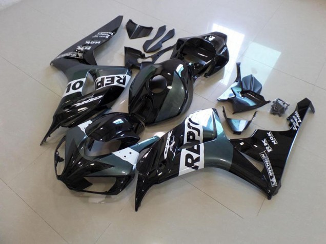 2006-2007 Grey Repsol Honda CBR1000RR Motorcycle Fairings Canada