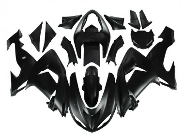 2006-2007 Matte Black Kawasaki Ninja ZX10R Fairing Kit Canada