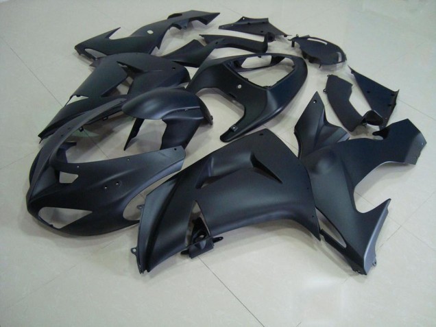 2006-2007 Matte Black Kawasaki Ninja ZX10R Injection Fairing Kit Canada 2006-2007 Matte Black Kawasaki Ninja ZX10R Injection Fairing Kit Canada