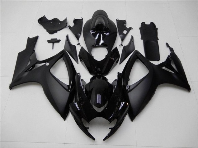 2006-2007 Matte Black Suzuki GSXR 600/750 Motorcycle Fairings Canada 2006-2007 Matte Black Suzuki GSXR 600/750 Motorcycle Fairings Canada