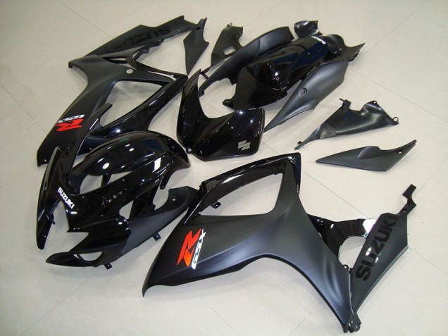 2006-2007 Matte Black Suzuki GSXR750 Motorcycle Fairings Canada 2006-2007 Matte Black Suzuki GSXR750 Motorcycle Fairings Canada
