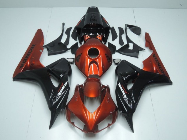 2006-2007 Orange and Black Honda CBR1000RR Motorcycle Fairings Canada 2006-2007 Orange and Black Honda CBR1000RR Motorcycle Fairings Canada