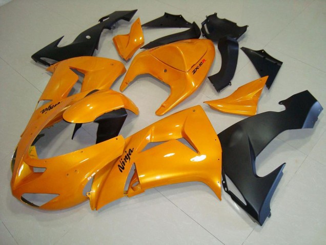 2006-2007 Orange Kawasaki Ninja ZX10R Motorcycle Fairings Canada 2006-2007 Orange Kawasaki Ninja ZX10R Motorcycle Fairings Canada