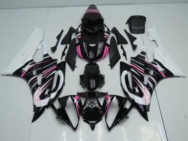 2006-2007 Pink Star Yamaha YZF R6 Motorcycle Fairings Canada