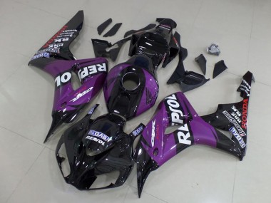 2006-2007 Purple Rossi Honda CBR1000RR Motorcycle Fairings Canada