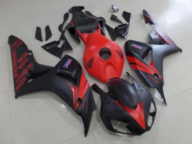 2006-2007 Red and Matte Black Honda CBR1000RR Motorcycle Fairings Canada