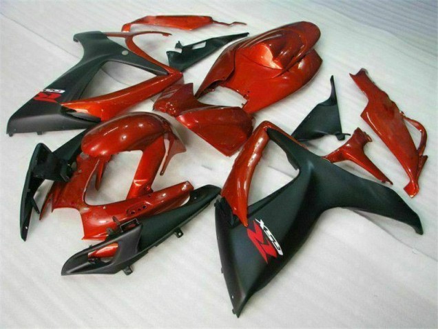 2006-2007 Red Black Suzuki GSXR 600/750 Motorcycle Fairings Canada 2006-2007 Red Black Suzuki GSXR 600/750 Motorcycle Fairings Canada