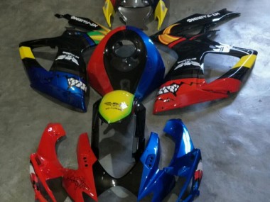2006-2007 Red Blue Suzuki GSXR 600/750 Motorcycle Fairings Canada