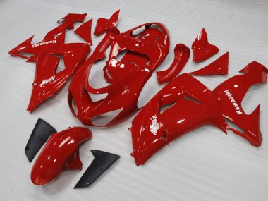 2006-2007 Red Kawasaki Ninja ZX10R Motorcycle Fairings Canada
