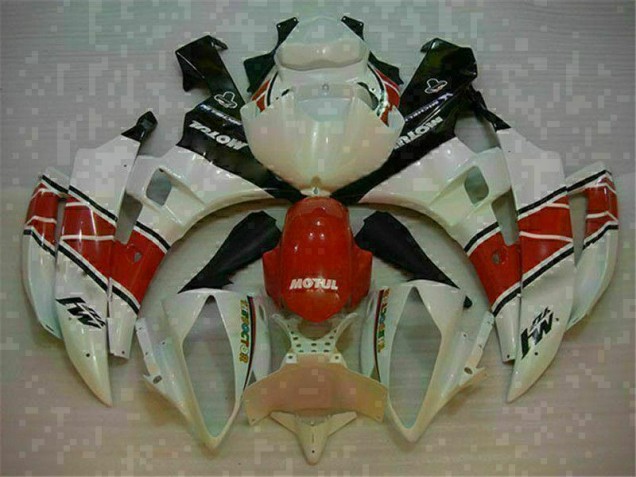 2006-2007 Red White Yamaha YZF R6 ABS Motorcycle Fairings Canada 2006-2007 Red White Yamaha YZF R6 ABS Motorcycle Fairings Canada