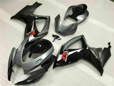 2006-2007 Silver Grey Suzuki GSXR 600/750 Motorcycle Fairings Canada