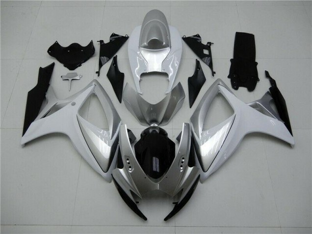 2006-2007 Silver Suzuki GSXR 600/750 Motorcycle Fairings & Bodywork Canada 2006-2007 Silver Suzuki GSXR 600/750 Motorcycle Fairings & Bodywork Canada