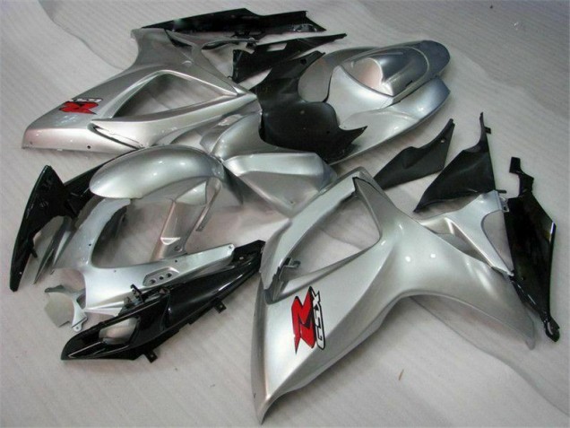 2006-2007 Silver Suzuki GSXR 600/750 Motorcycle Fairings Canada 2006-2007 Silver Suzuki GSXR 600/750 Motorcycle Fairings Canada