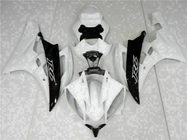 2006-2007 White Black Yamaha YZF R6 ABS Motorcycle Fairings Canada