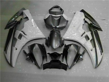 2006-2007 White Silver Yamaha YZF R6 Motorcycle Fairings Canada