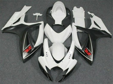 2006-2007 White Suzuki GSXR 600/750 Motorcycle Fairings Canada