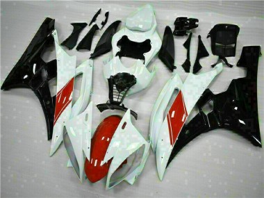 2006-2007 White Yamaha YZF R6 Fairing Kit & Bodywork Canada