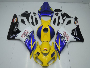 2006-2007 Yellow Nastro Honda CBR1000RR Motorcycle Fairings Canada