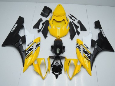 2006-2007 Yellow OEM Style Yamaha YZF R6 Motorcycle Fairings Canada