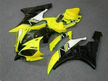 2006-2007 Yellow Yamaha YZF R6 Fairing Kit & Bodywork Canada