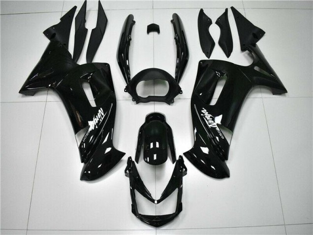 2006-2008 Glossy Black Kawasaki Ninja EX650 Motorcycle Fairings Canada 2006-2008 Glossy Black Kawasaki Ninja EX650 Motorcycle Fairings Canada