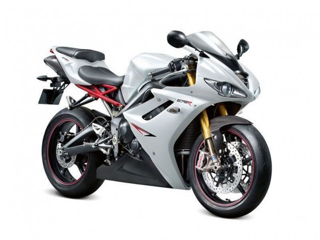 2006-2008 White Black Triumph Daytona 675 Triple Motorcycle Fairings Canada 2006-2008 White Black Triumph Daytona 675 Triple Motorcycle Fairings Canada