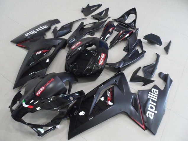 2006-2011 Black and Matte Black Aprilia RS125 Motorcycle Fairings Canada 2006-2011 Black and Matte Black Aprilia RS125 Motorcycle Fairings Canada